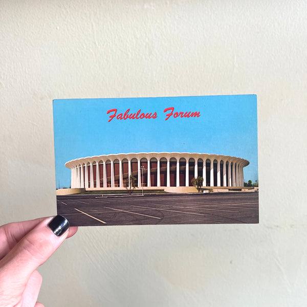 Vintage 1960's Fabulous Forum Postcard