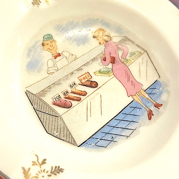Free Wiener - Vintage 1950's Naughty Ashtray