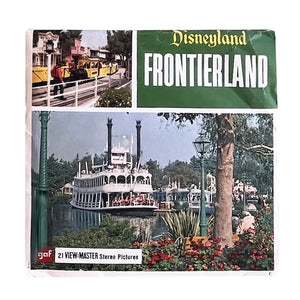 Disneyland Frontierland  - Vintage 1960's View Master Reel Set