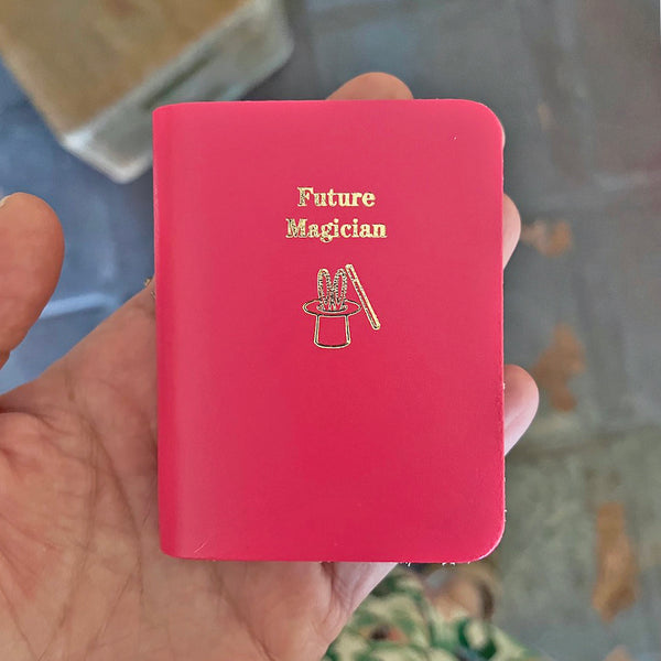 Future Magician - Mini Leather Sketchbook