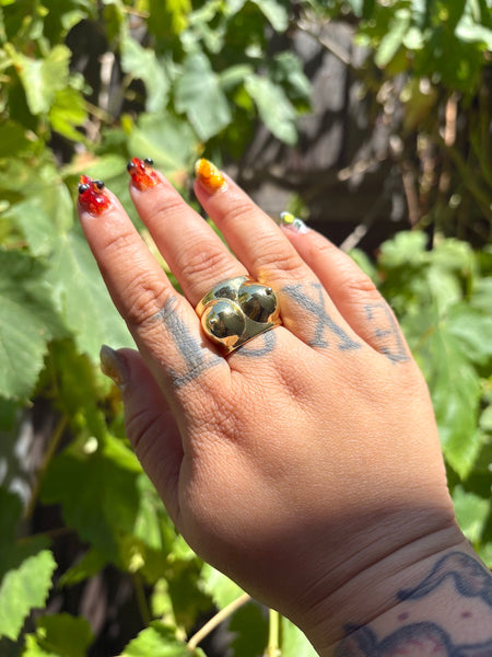 Golden Boob Ring