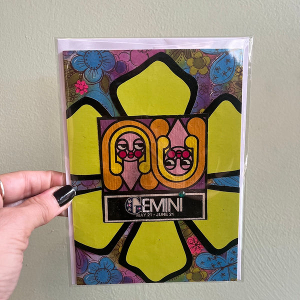 GEMINI - One of a Kind Zodiac Card