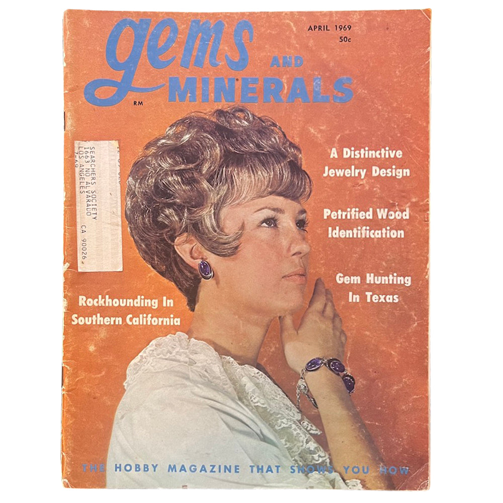 Vintage Gems & Minerals - April 1969