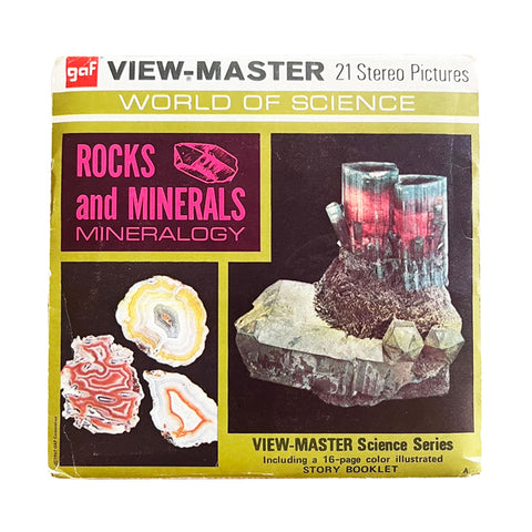 Mineralogy - Vintage View Master Reel Set