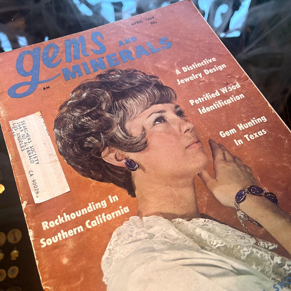 Vintage Gems & Minerals - April 1969