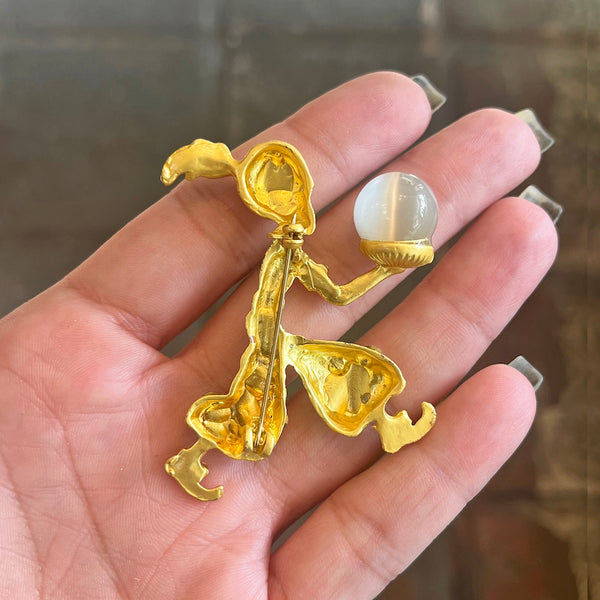 Vintage Magic Genie Brooch