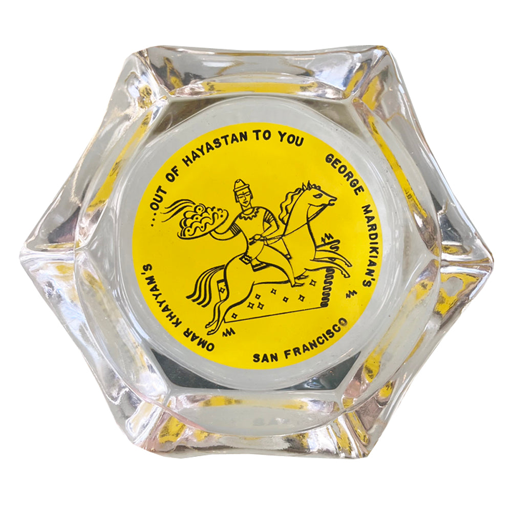 Vintage 1940's George Mardikian Ashtray
