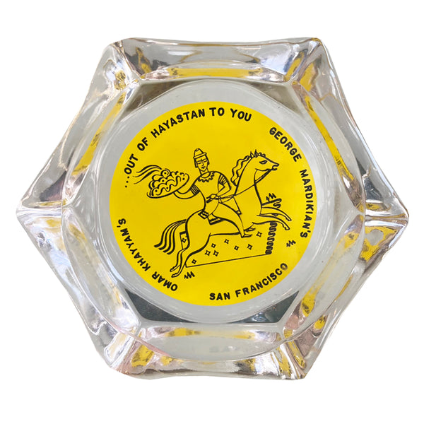 Vintage 1940's George Mardikian Ashtray