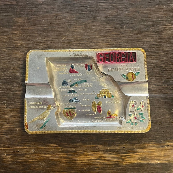 Vintage $5 State Ashtrays