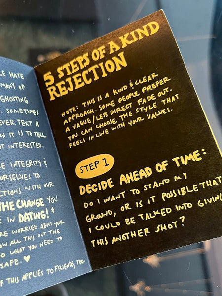 How To Stop Ghosting: A Zine on Healthy Relationships & Dating