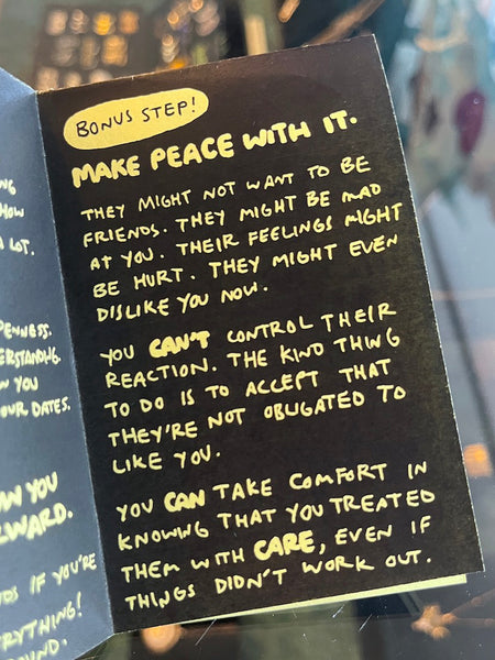 How To Stop Ghosting: A Zine on Healthy Relationships & Dating