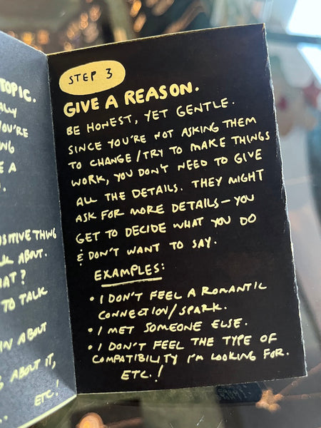 How To Stop Ghosting: A Zine on Healthy Relationships & Dating