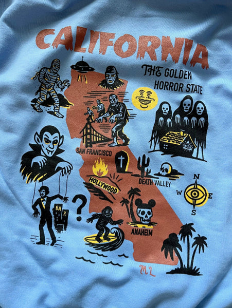 Golden Horror State Unisex Hoodie