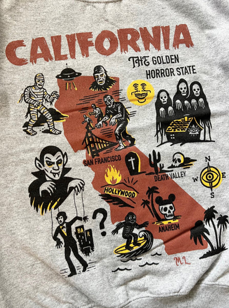 Golden Horror State Unisex Sweatshirt