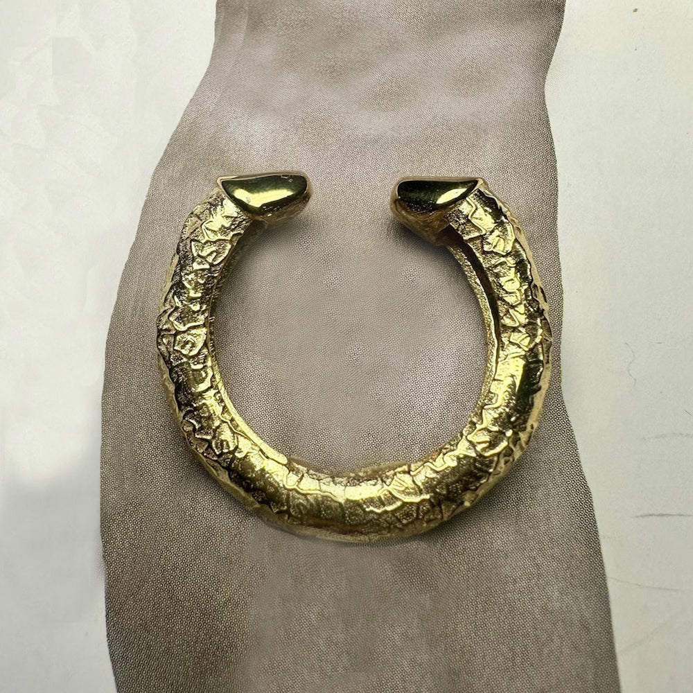 Phallus Ouroboros Ring - Gold