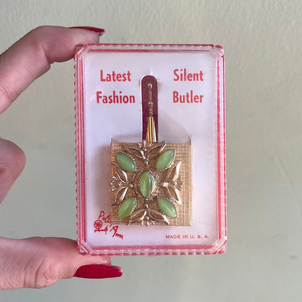 Green Stone - Vintage Pocket Ashtray