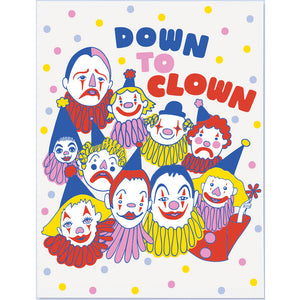 Down To Clown Card