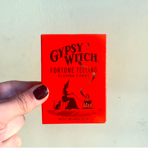 Gypsy Witch Fortune Playing Cards