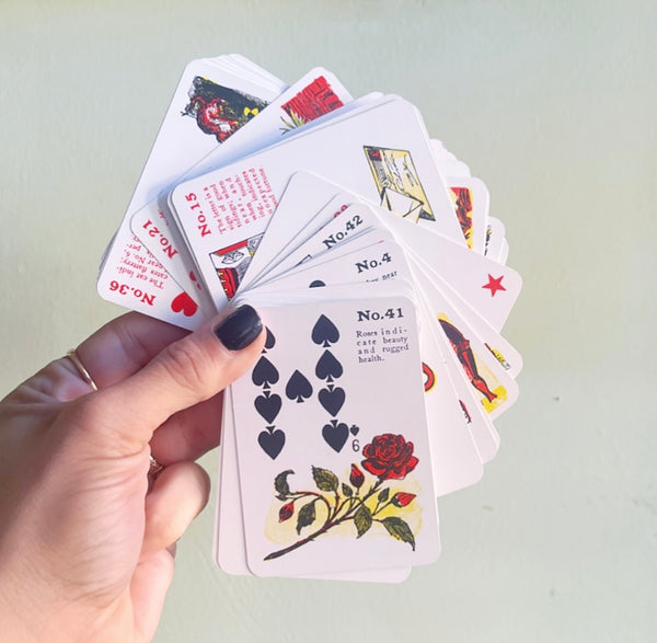 Gypsy Witch Fortune Playing Cards