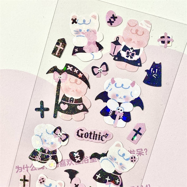 Gothic Cutie Sticker Sheet
