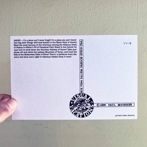 Howdy from Hades - Greetings Postcard