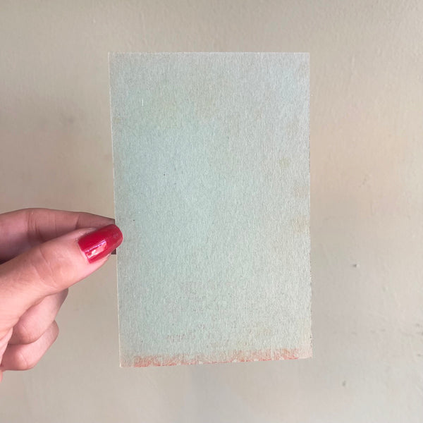 Hairy Xmas & Clappy New Year - Vintage 1930's Naughty Card