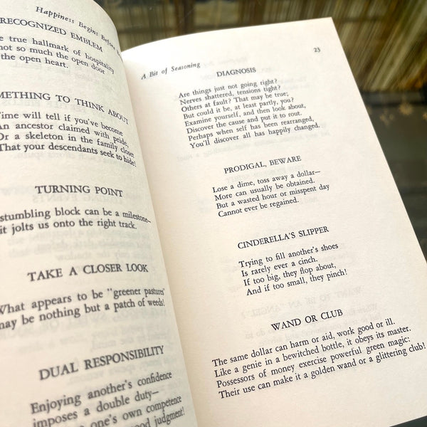 Happiness Begins Before Breakfast - Vintage 1960's Self-Help
