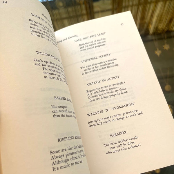 Happiness Begins Before Breakfast - Vintage 1960's Self-Help