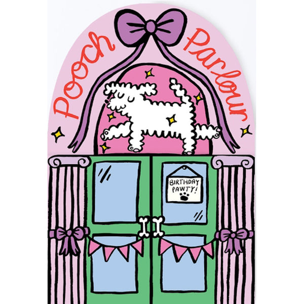 Pooch Parlor Birthday Card