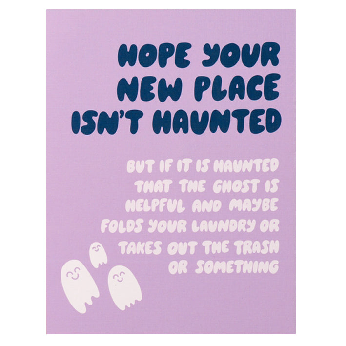 New Home - Haunted Housewarming Card