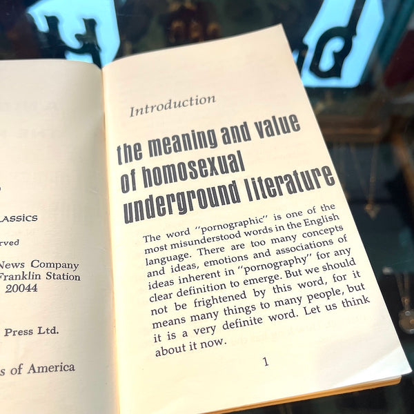 Classics of the Homosexual Underground - Vintage 1969