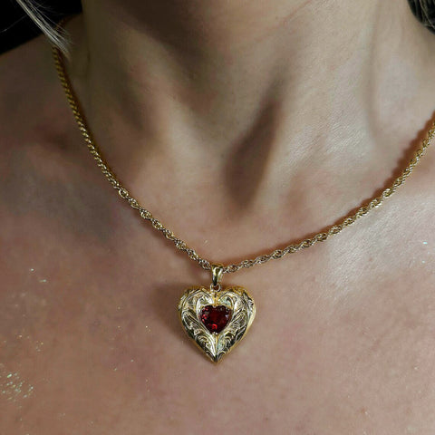Doré Heart Necklace