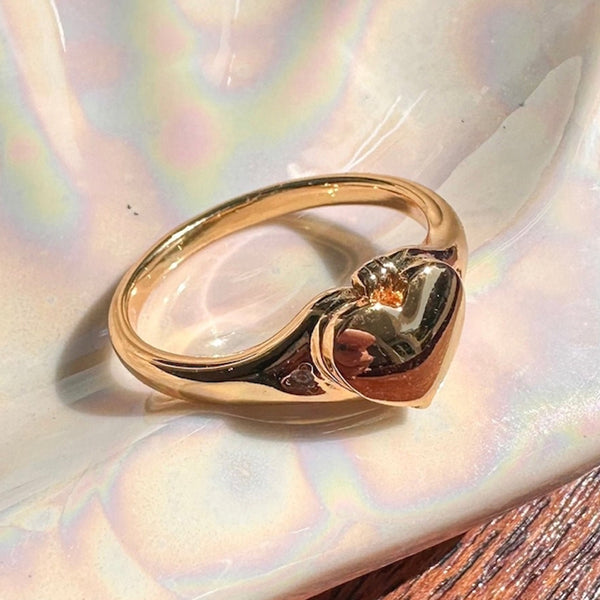 Heart Locket Ring