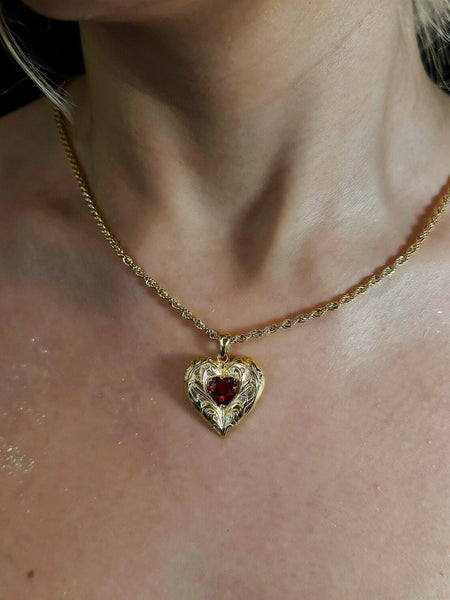 Doré Heart Necklace
