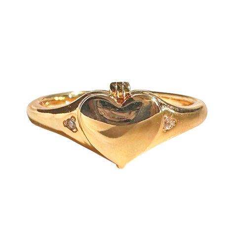 Heart Locket Ring