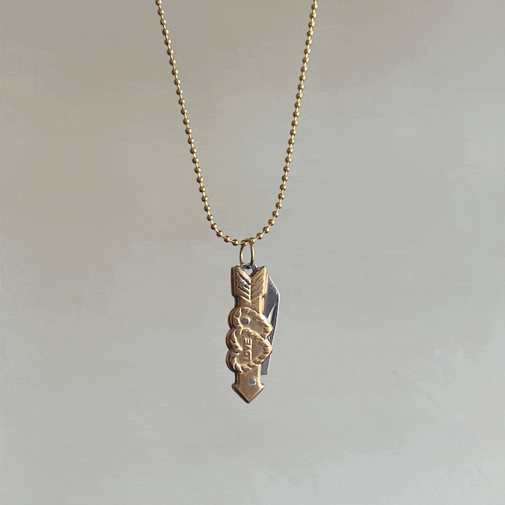 Mini Real Knife Necklace
