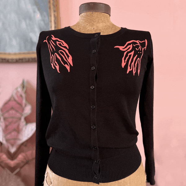 Hell Yeah Devil Cardigan
