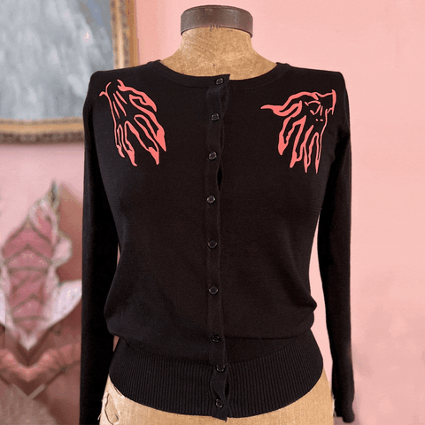 Hell Yeah Devil Cardigan