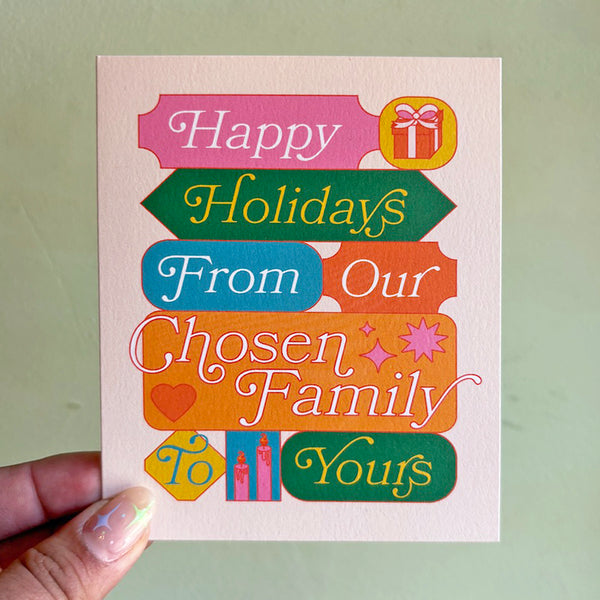 Chosen Family Holiday Card