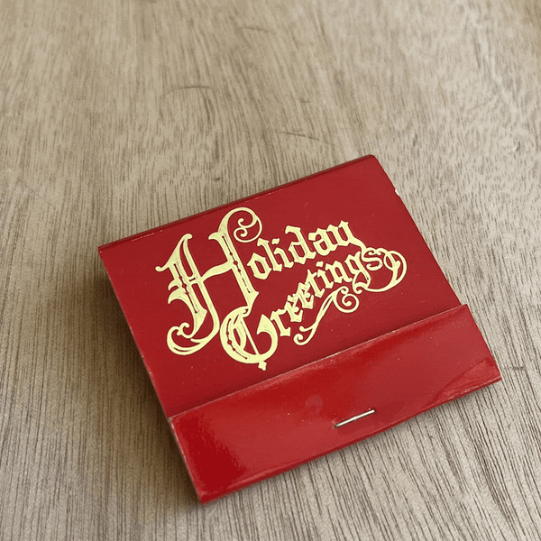 Vintage Christmas Matches
