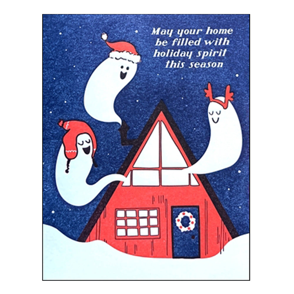 Happy Holiday Spirits Card