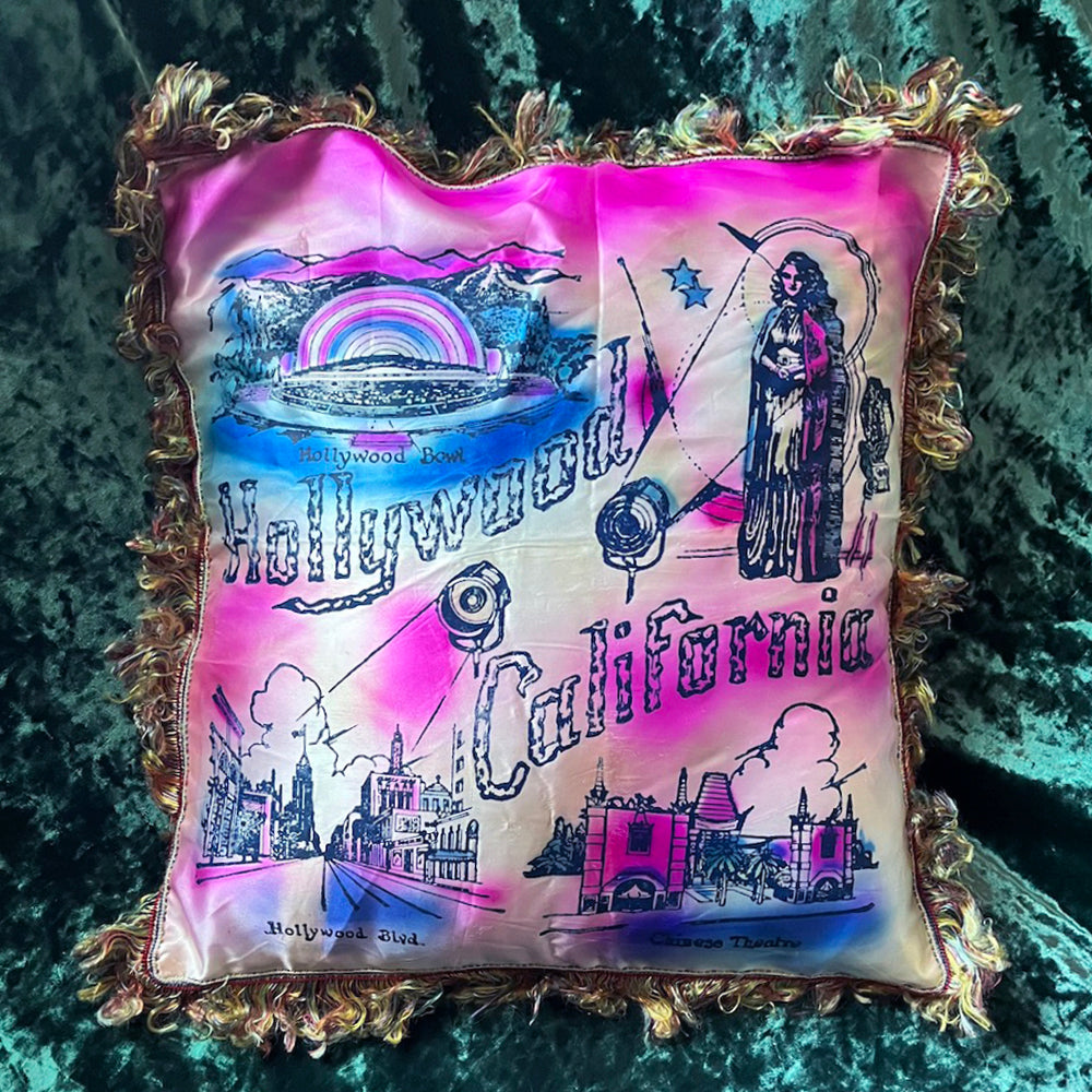 Vintage 1940's Hollywood Pillow