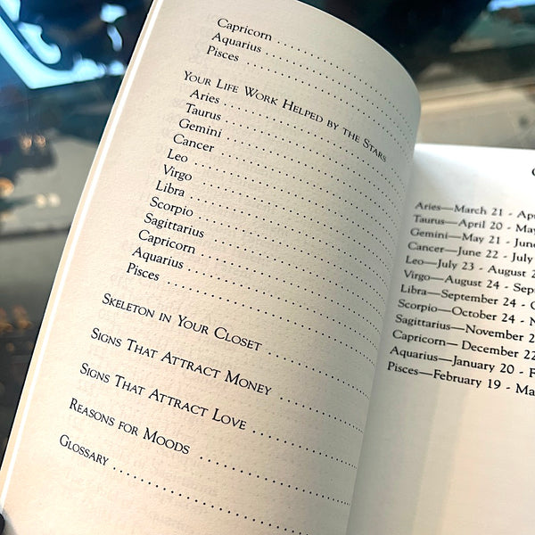 Horoscopes: Your Daily Fate & Fortune - Vintage 1983