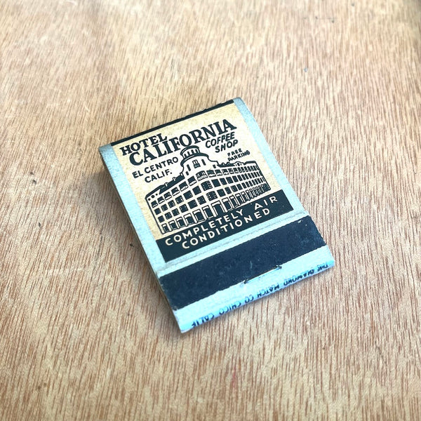 Vintage Hotel & Vacation Matches - Los Angeles & California