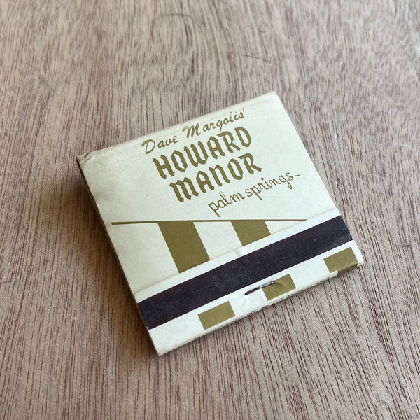 Vintage Hotel & Vacation Matches - LA & California