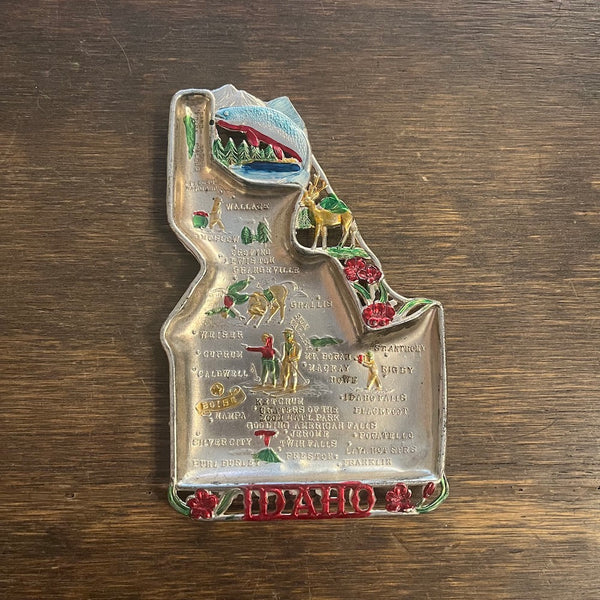 Vintage Souvenir State Ashtrays