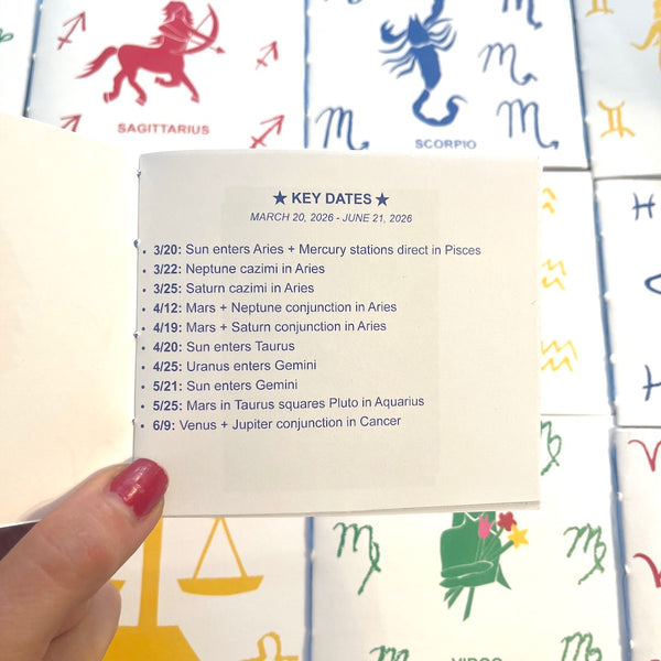 Zodiac Zine: Seasonal Astrological Readings