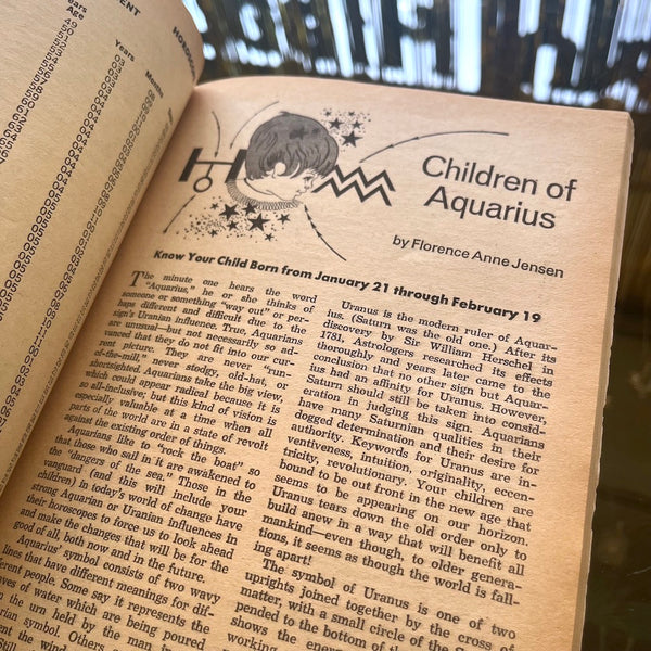 Horoscope Magazine - Vintage February 1971
