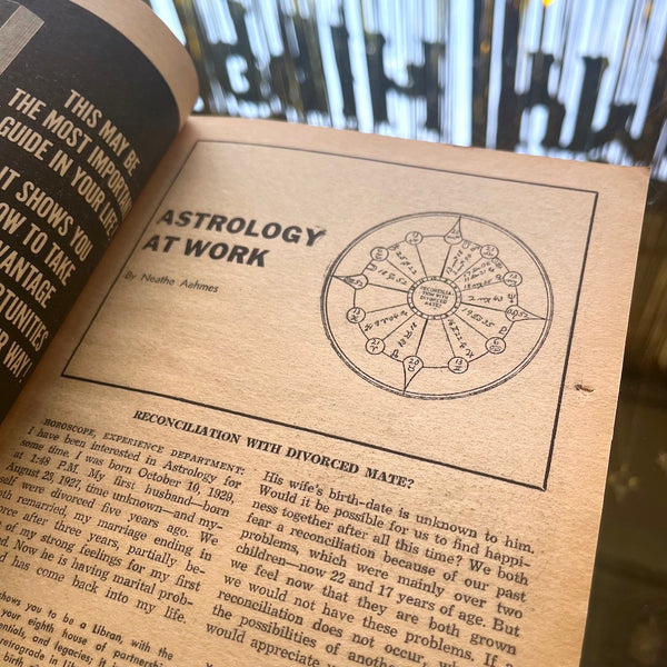 Horoscope Magazine - Vintage March 1971