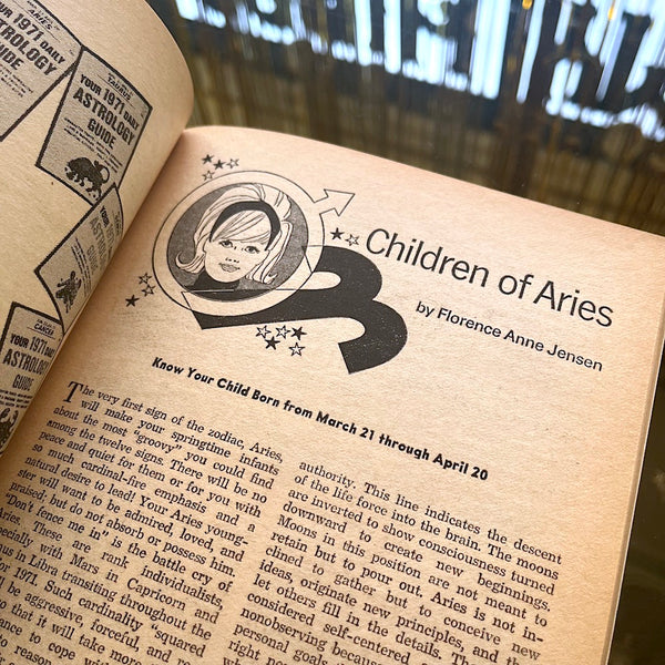 Horoscope Magazine - Vintage April 1971